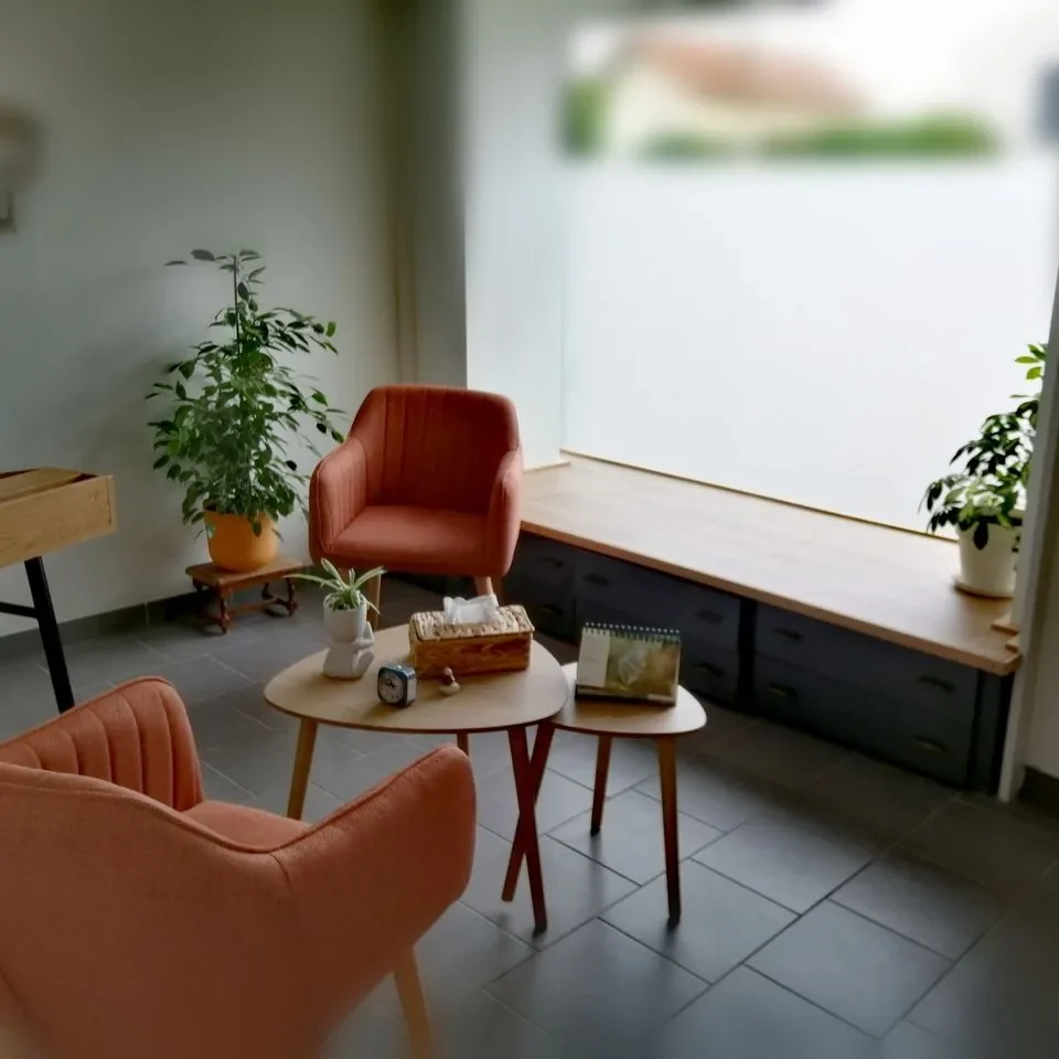 Salle de consultation de Julie Pierret, psychologue à Portes-lès-Valence